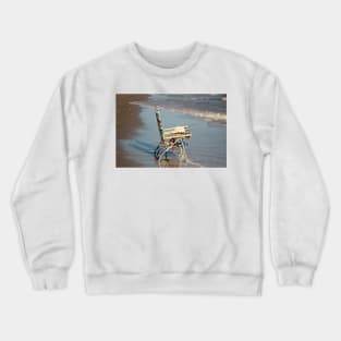 Beach Chairs Waiting Crewneck Sweatshirt